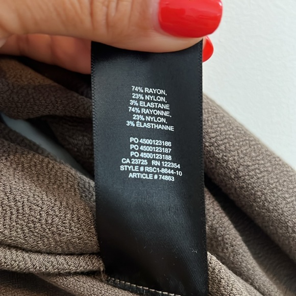 Aritzia Babaton wrap dress - Picture 7 of 7